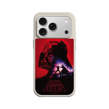 iPhone 18 Pro SolidX 貝殼灰 - 迪士尼-星際大戰 Star Wars - 絕地大反攻：路克天行者&達斯維德-海報系列