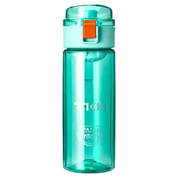 TKK Tritan 辛格系列 運動水壺 450ML 手提式 直飲口設計 青海藍  1個