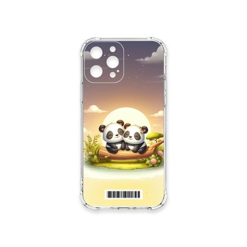 iPhone 12 Pro Max 殼 TRON IPhone 12 PRO MAX 可愛萌熊貓  載具 四角防摔殼 手機殼