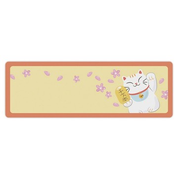半島良品 吸水防滑硅藻泥軟墊  RS多福貓  1個  40 x 120cm