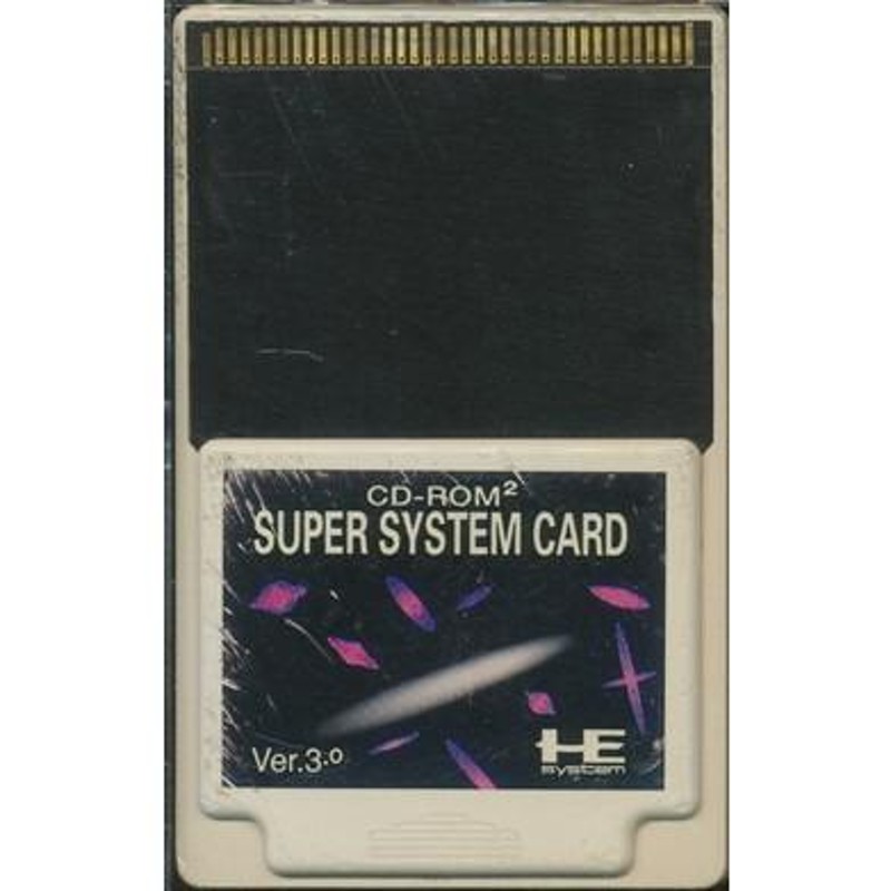 PCエンジンソフトhu card CD-ROM