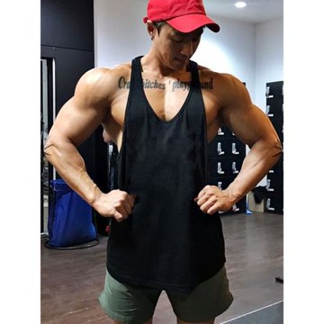 健身工字型背心男士速干無袖T恤潮流性感運動訓練打底衫跑步衣服