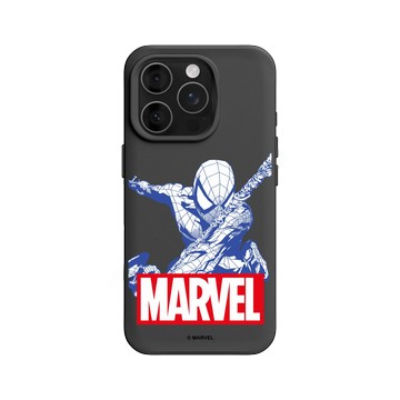 iPhone 16 Pro SolidX 黑 - 迪士尼-漫威 Marvel - 蜘蛛人-漫威Logo版