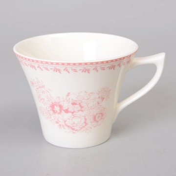 【Luzerne】陸升瓷器 Lancaster 170ml茶杯-粉 /LC1434015