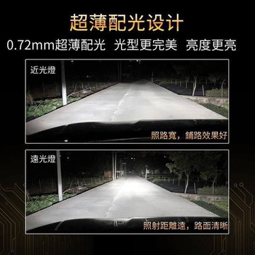 燈 汽車大燈 魚 車燈 LED大燈 H4