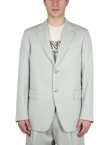 lanvin single-breasted boxy jacket
