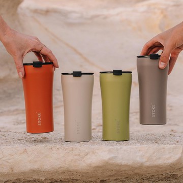 STTOKE 精品陶瓷保溫杯 16oz/460ml (多色可選) - 落日澄