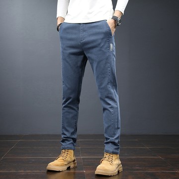 微彈3D剪裁休閒直筒長褲 / 不挑身材 / 5色 / 28腰-38腰【QTJBY1079】