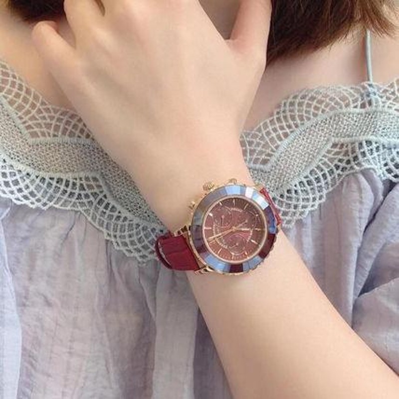 Swarovski スワロフスキー OCTEA LUX CHRONO ウォッチ | LINEショッピング