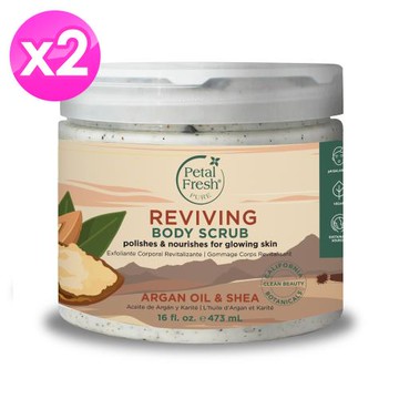 Petal Fresh沛特斯 身體去角質淨白霜(乳油木果)16oz/473ml x2瓶