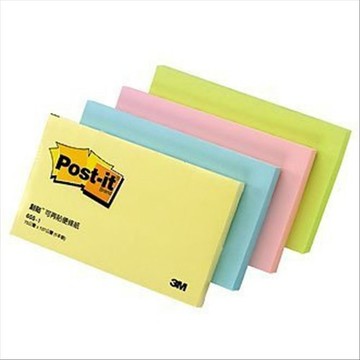 3M 655 系列 利貼便條紙/便利貼 75x127mm100張 日常提醒 貼紙 記事貼 筆記貼 便利記事貼 簡便貼