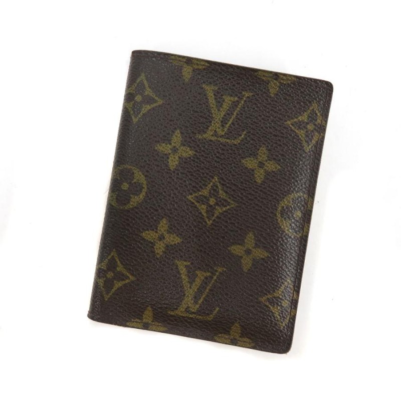 ルイヴィトン LOUIS VUITTON M61731 パスケース付き 二つ折り財布 