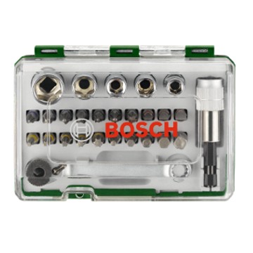BOSCH 27 件式棘輪起子頭組