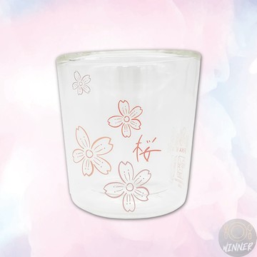 雙層耐熱玻璃花茶杯【Winner】玻璃杯 咖啡杯 茶杯 透明茶杯 水杯 玻璃花茶杯 耐熱玻璃杯 雙層玻璃杯【Z999】