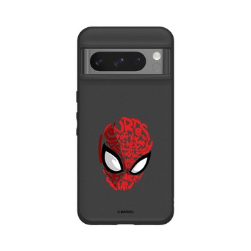 Pixel 8 Pro SolidSuit 黑 - 迪士尼-漫威 Marvel - 蜘蛛人-文字設計