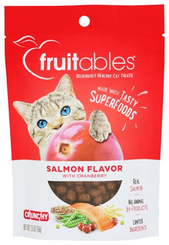 Fruitables Cat Treats Salmon with Cranberry 5 oz