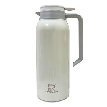 FRANCASINO 弗南希諾 時尚真空保溫壺 內膽304不銹鋼  米白色  1.5L  1個