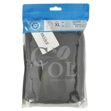 Free King 富立金 冰礦咖啡 男款涼感輕著上衣 抗紫外線 抑菌消臭  XL  黑