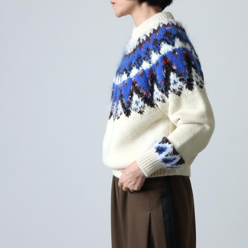 COOHEM / コーヘン】 KOHEN NORDIC KNIT プルオーバートップス - signo.ae