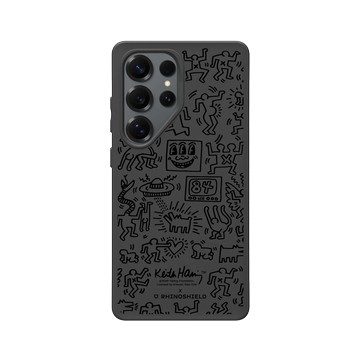 Galaxy S25 Ultra SolidSuit 黑 - Keith Haring - Line Art