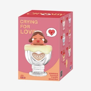 POPMART 泡泡瑪特 CRYBABY 愛神的眼淚系列 哭娃 香薰 香氛蠟燭 盲盒