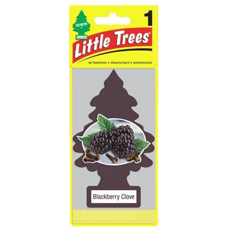 Little Trees リトルツリー エアフレッシュナー 釣り下げ式 芳香剤 ブラック・ベリー Blackberry Clove USDM【5枚以上で送料無料】  通販 LINEポイント最大GET | LINEショッピング