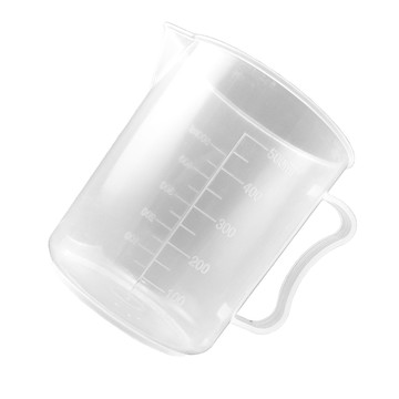 量杯 毫升計量量杯 2入 PP刻度杯500ml 實驗室量杯 帶刻度線 烘培器具 容量杯 計量桶 厚實耐熱 208-PPC500