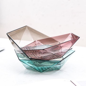 零食盤高級感果盤家用新款糕點盤子點心盤新款時尚家用果盤