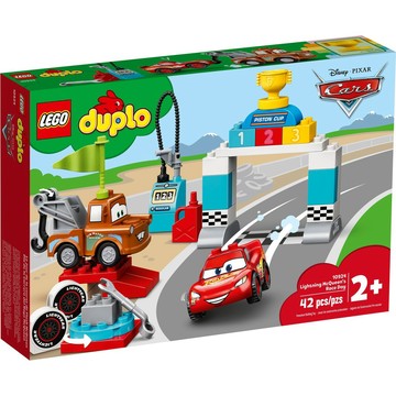 【台中翔智積木】LEGO 樂高 DUPLO 得寶 10924 Lightning McQueen's Race Day