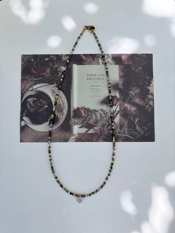 森林玫瑰 串珠項鍊 手作項鍊