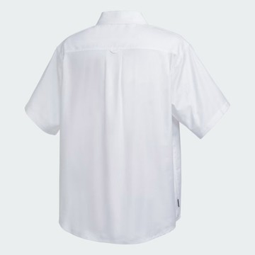 Adidas 愛迪達 Ss Shirt M KY5767 男 襯衫 休閒短袖 上班 白 亞版 俐落