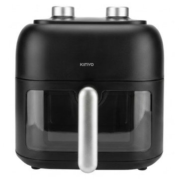 Kinyo 旋鈕式多功能氣炸鍋 377 x 290 x 284mm 3.7kg 6.5L  AF-265  黑色