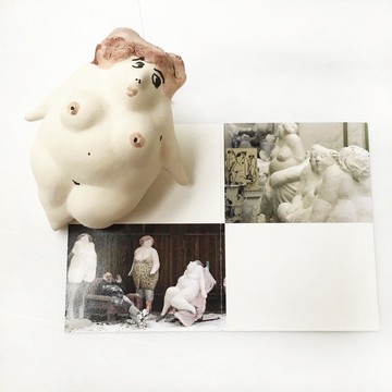 德國天花板吊飾中天使| 手繪上色 療癒 吊飾