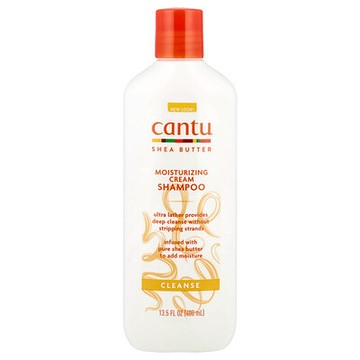 Cantu, 乳木果油保濕霜洗髮精，13.5 液量盎司（400 毫升）