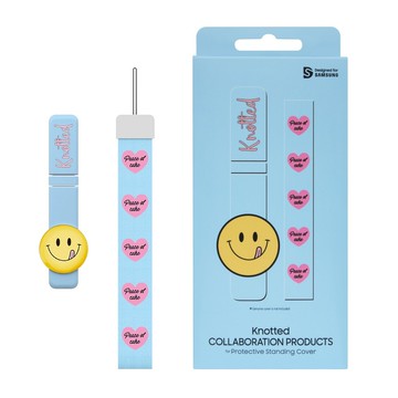 【Samsung 三星】原廠 Galaxy S22系列 Knotted 聯名支架 (適用立架式保護背蓋)