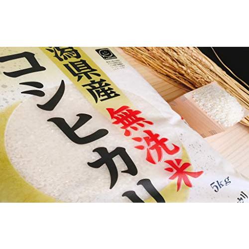 お米 BG無洗米 新潟県産コシヒカリ 5kg 令和4年産