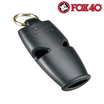 FOX 40 MICRO 爆音哨9513-0008 黑色｜附分離式繫繩