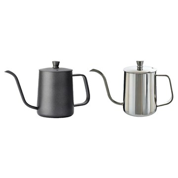 不鏽鋼手沖壺 600ml 細口長嘴壺 好沖好握入門款