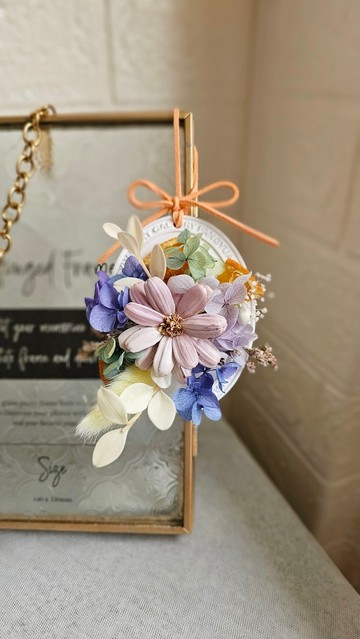永生花擴香石 畢業 祝福 婚禮小物 生日禮 香氛花禮 交換禮物