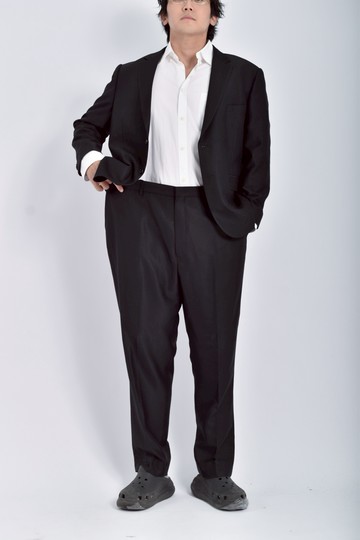 (4XL（含）以上) savile royal suit西裝男裝黑色套裝