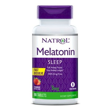 Melatonin Fast Dissolve 90 tabs by Natrol