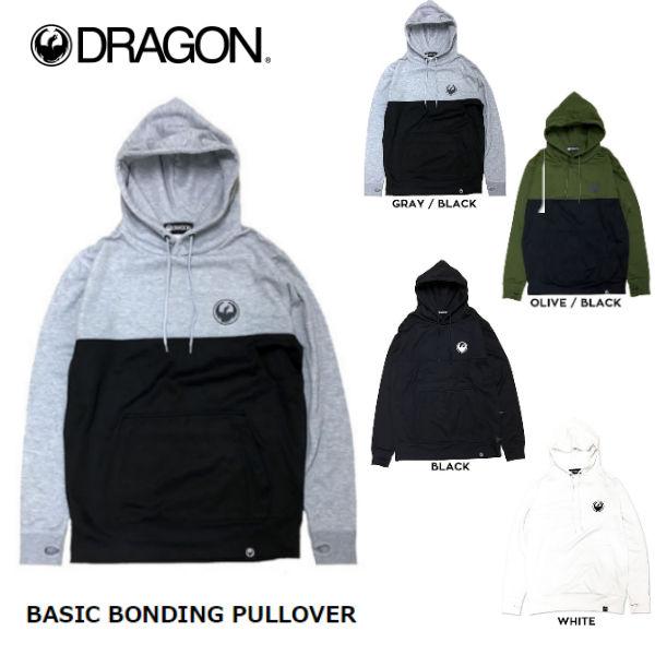 ドラゴン DRAGON BASIC BONDING PULLOVER メンズ プルオーバー