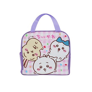 吉伊卡哇雙網便當袋-紫