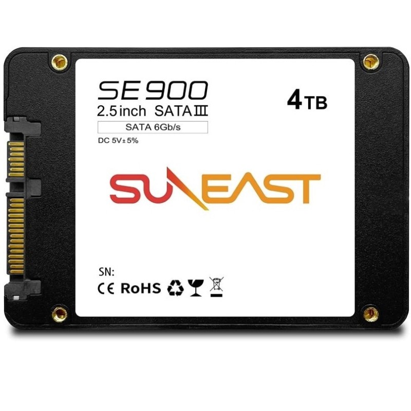 SUNEAST SSD 4TB 内蔵 2.5インチ 3D NAND採用 SATA3 6Gb/s サン