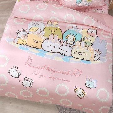 角落小夥伴-萊賽爾天絲涼被-兔兔草原-台灣製造