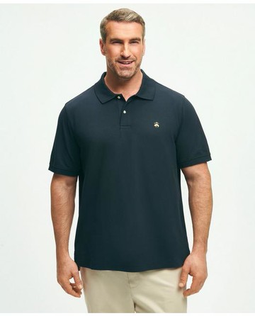 Brooks Brothers Men's Golden Fleece Big & Tall Stretch Supima Polo Shirt | Navy | Size 3X