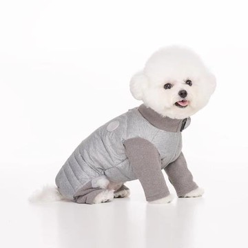 Sniff寵物狗狗貓咪絨棉四腳衣服泰迪柯基比熊法斗小型犬秋冬棉服