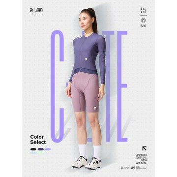 捷酷春夏ELITE C-LITE女士多色舒適防曬全場景公10路車速干騎行服