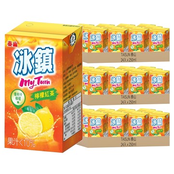 TAISUN 泰山 冰鎮檸檬紅茶  250ml  72入