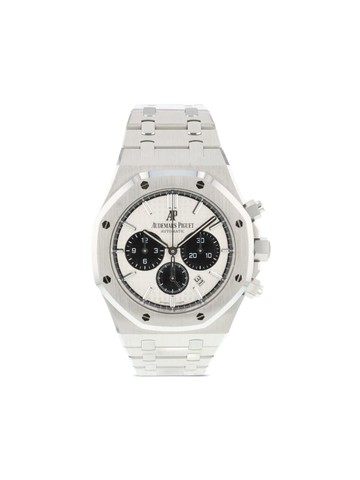 Audemars Piguet - 2017 pre-owned Royal Oak 41mm - unisex - stainless steel - One Size - Silver